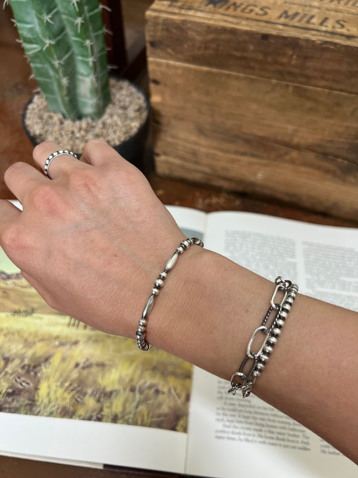Torpedo Pearl Bracelet