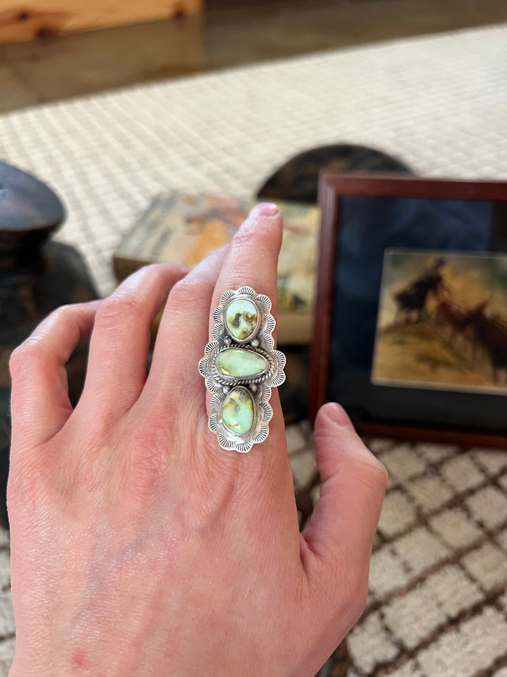 Palomino 3 Stone Ring