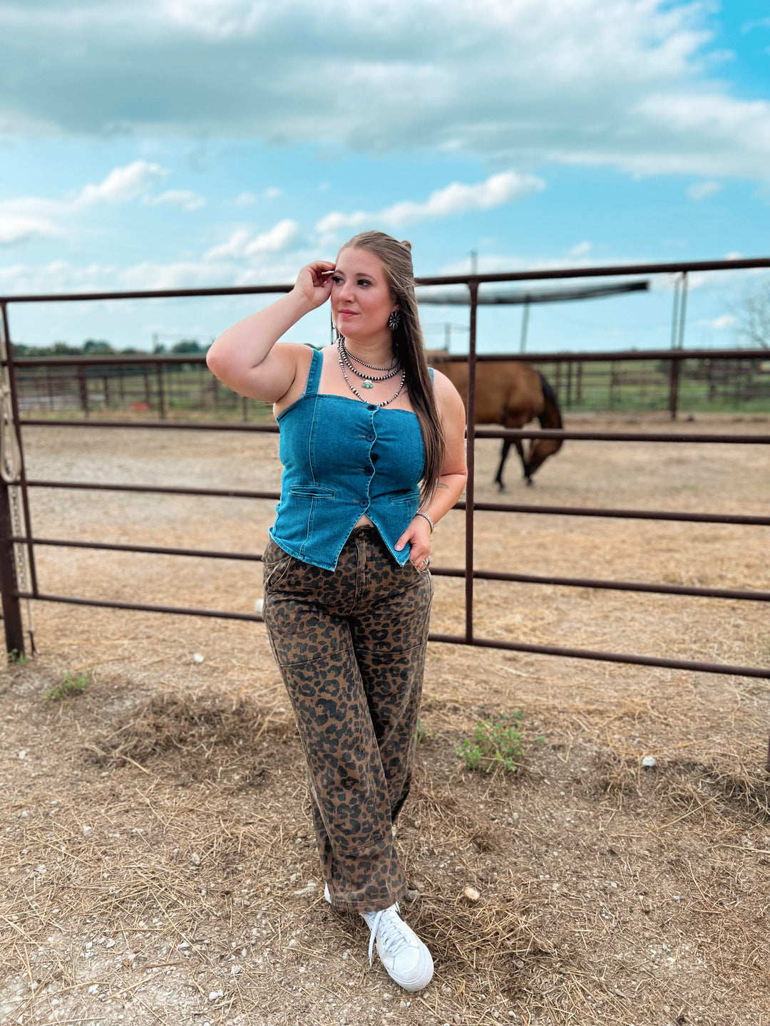 The Maverick Denim Tank