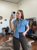 The Beckham Denim Top