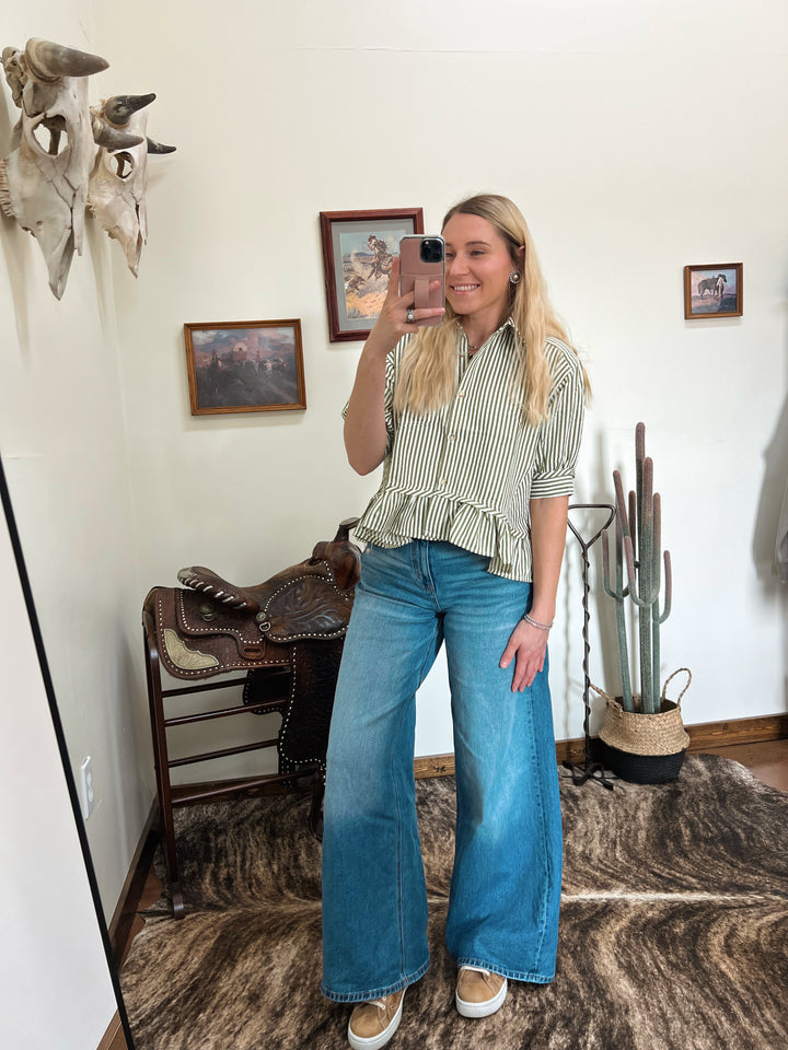The Cutter Top-Olive