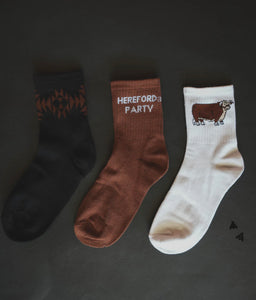 Hereford-Sock Em' 3pk Set