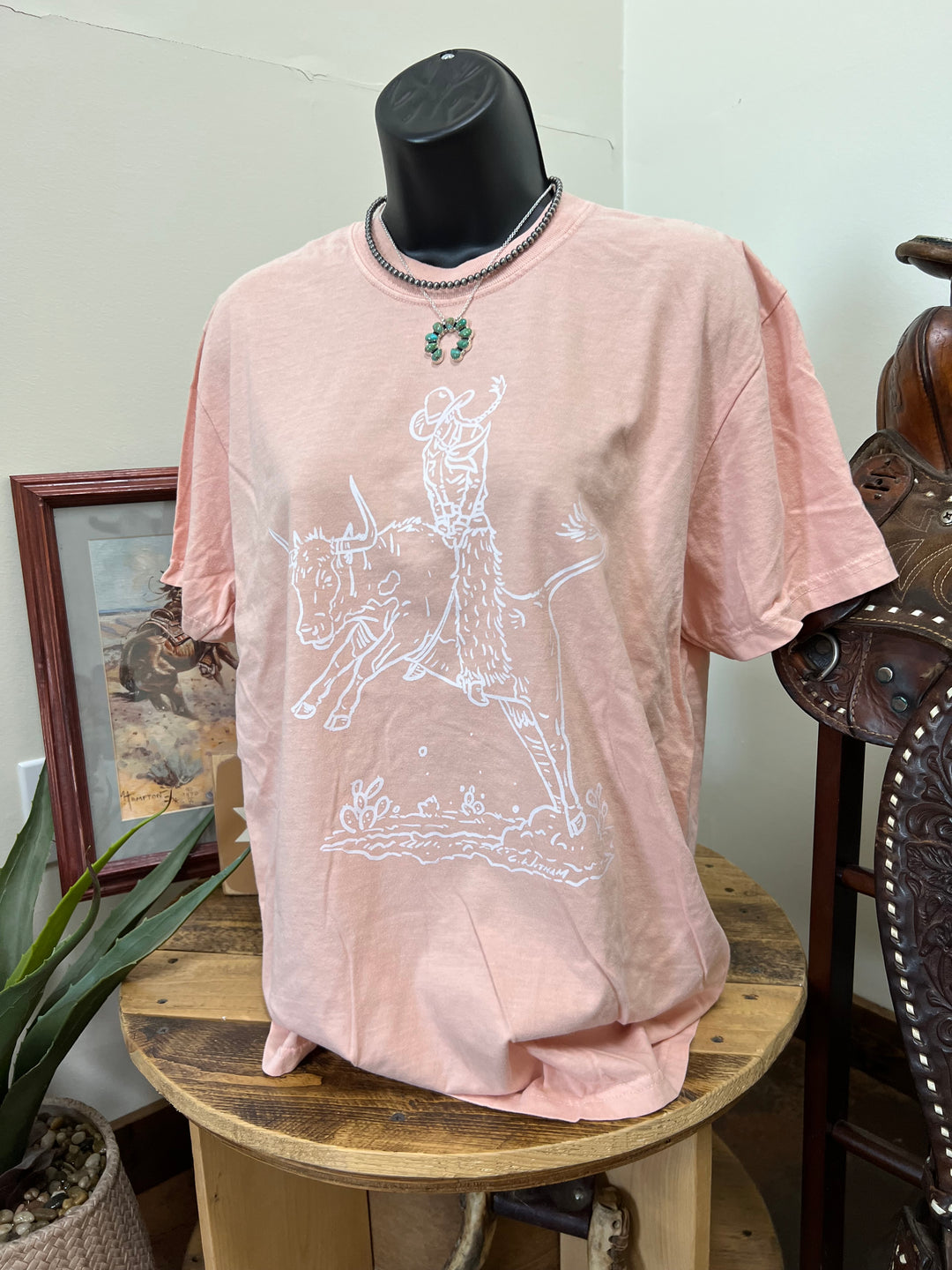Rowdy Cowgal Outline T-Shirt