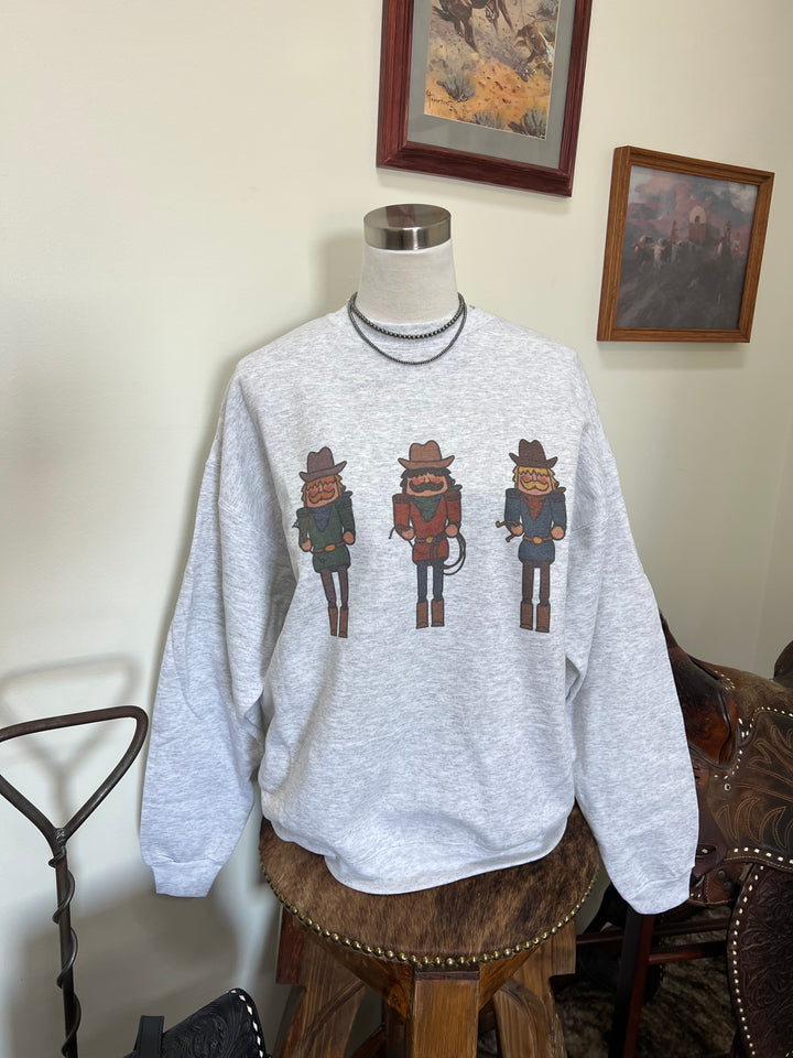 Cowboy Nutcrackers Crewneck