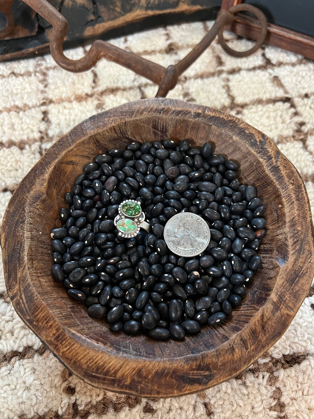 Sonoran Gold 2 Stone Ring