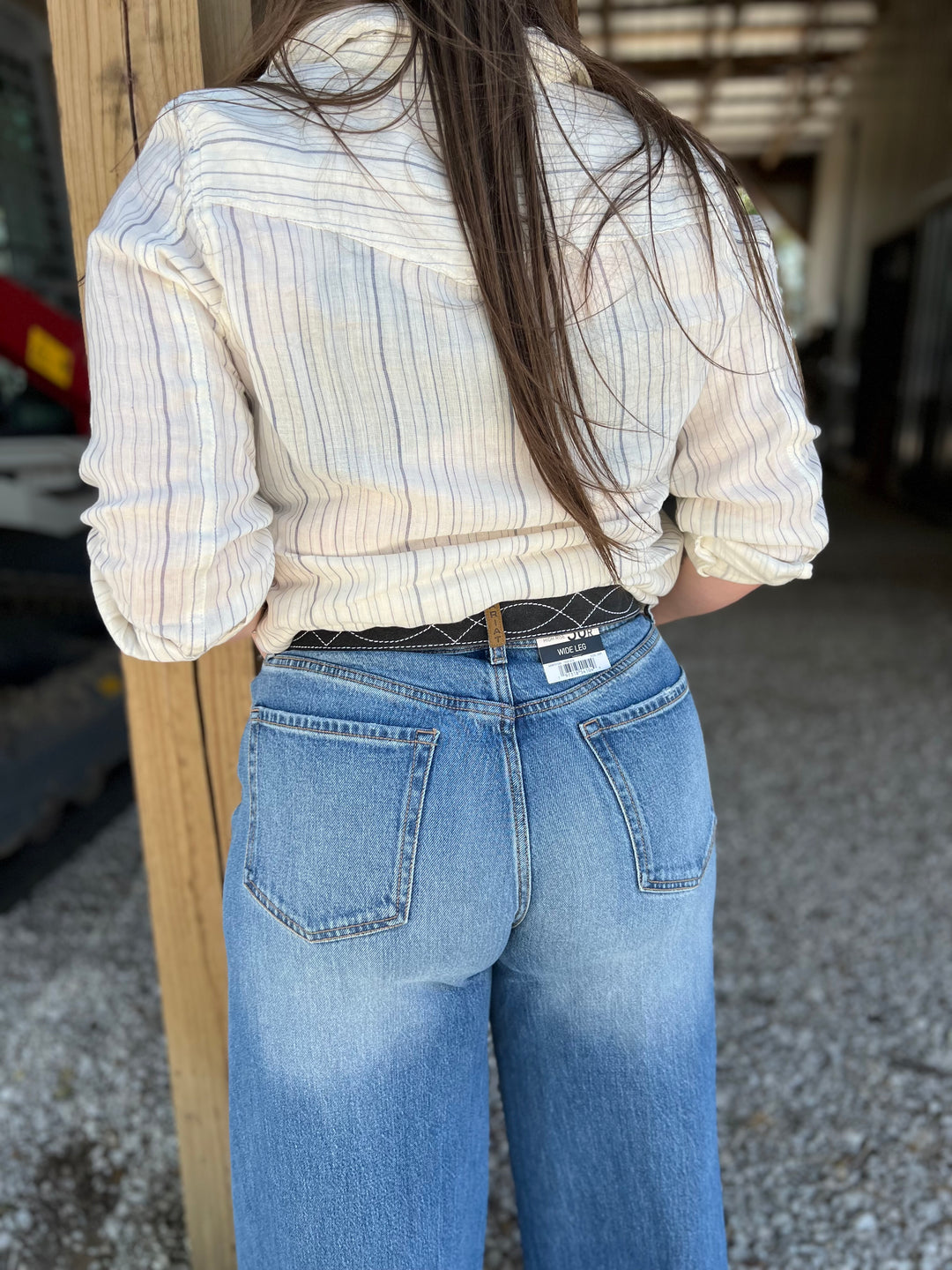 Bingham Stripe Button-Up
