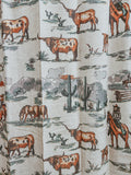 Ranch Life {In COLOR} Shower Curtain