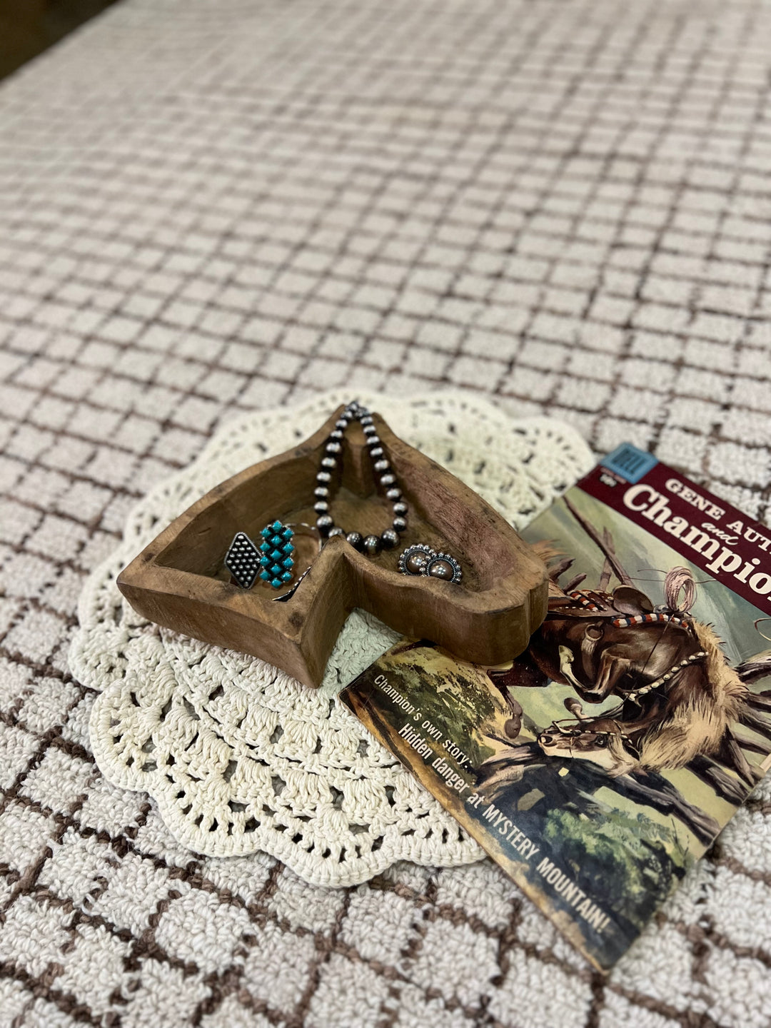 Horse Head Dough Bowl