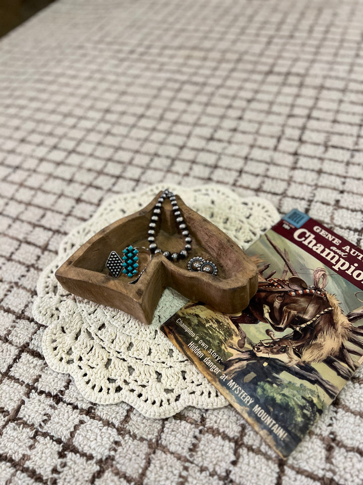 Horse Head Dough Bowl