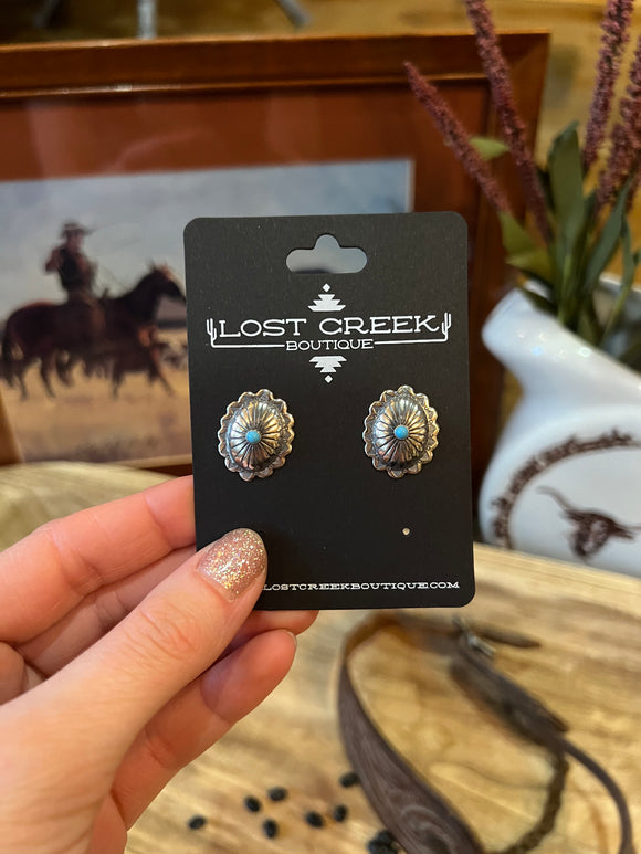 The Ryles Concho Earrings