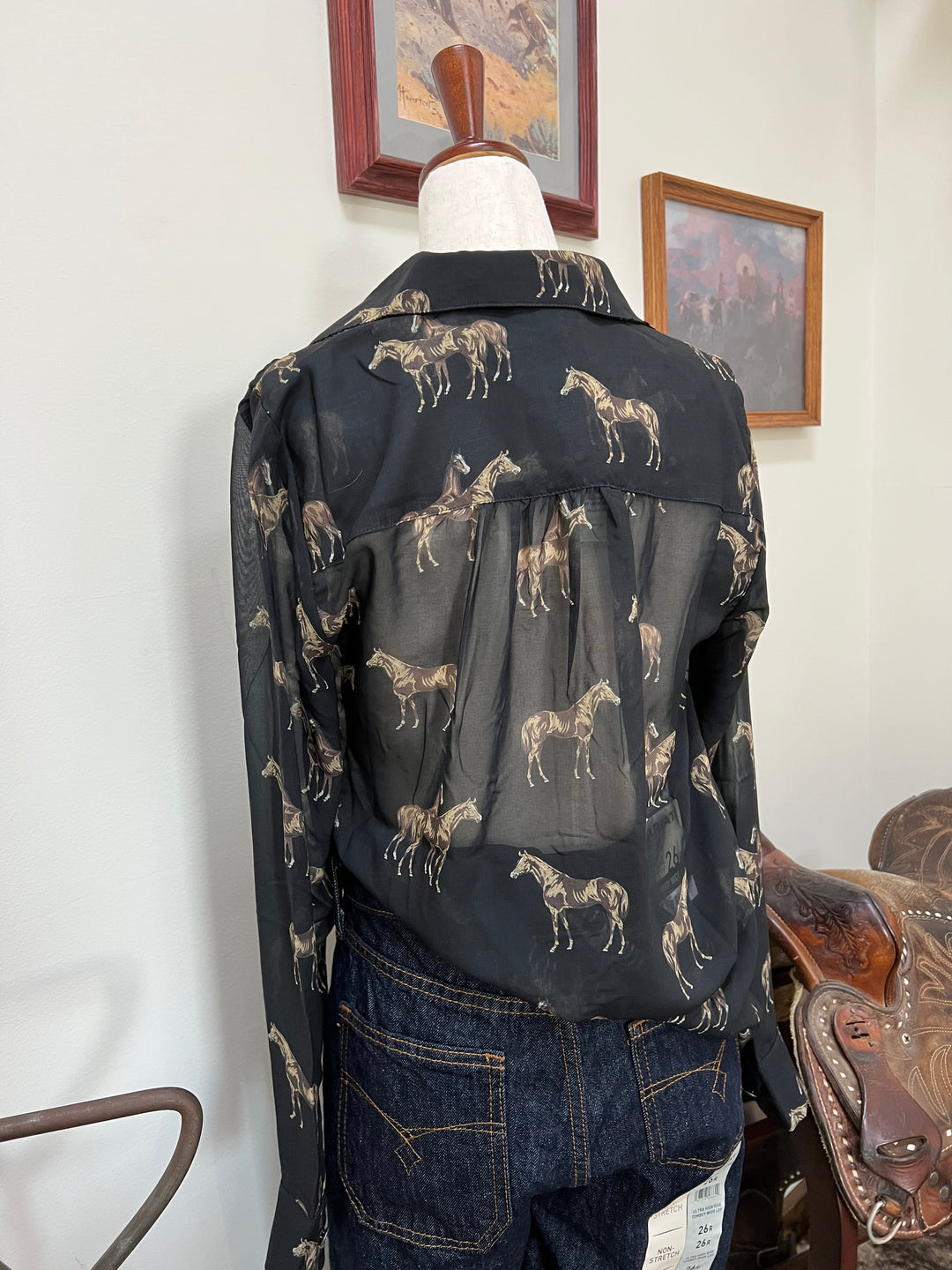 The Brooks Mustang Blouse