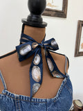 Navy Concho Twilly