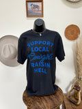 Supprt Local Cowgirls Tee