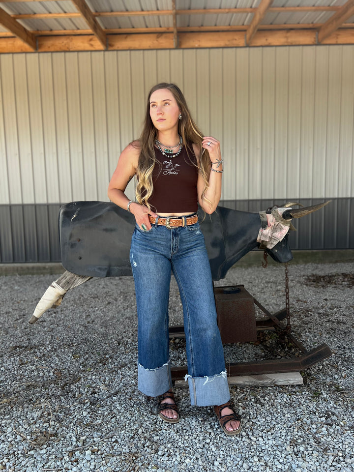 The Buckley Wide Leg Jeans