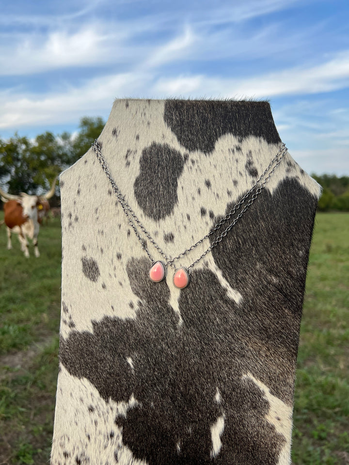 Pink Conch Necklace