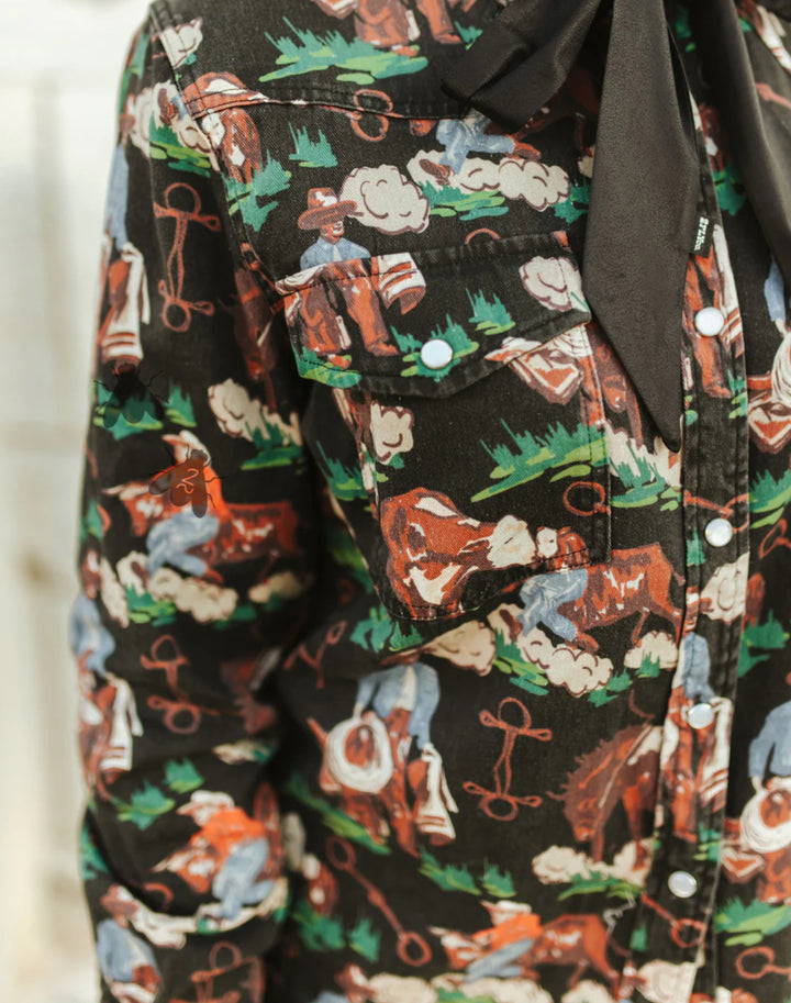 Cowhand BrushPop Button-Up