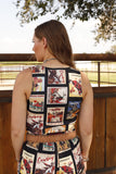 Cowboy Stamp Vest