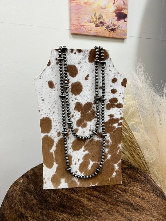 The Kylie 66” Faux Navajo Necklace