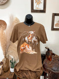 Sharp Shooter T-Shirt-Coyote Brown