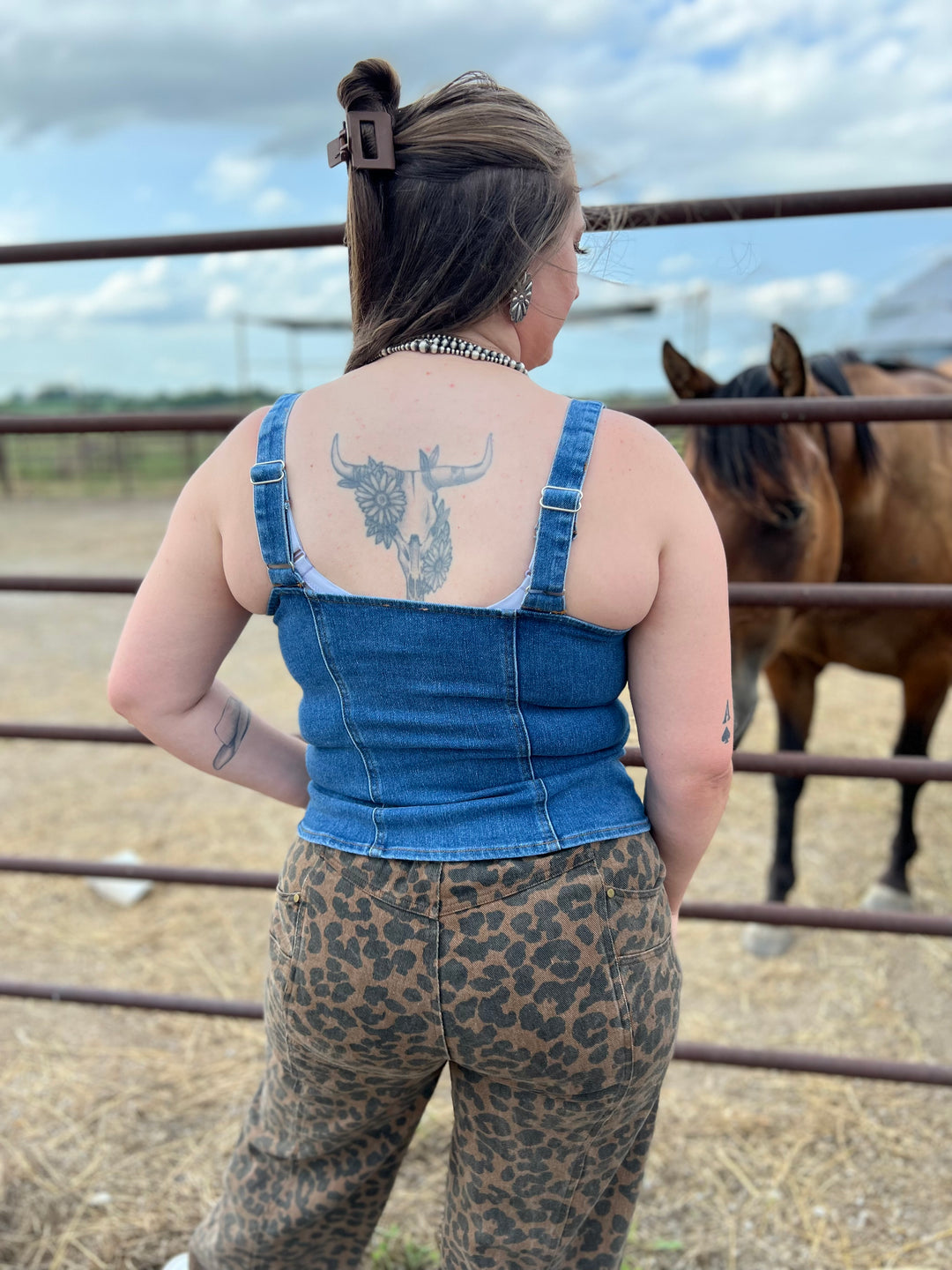 The Maverick Denim Tank