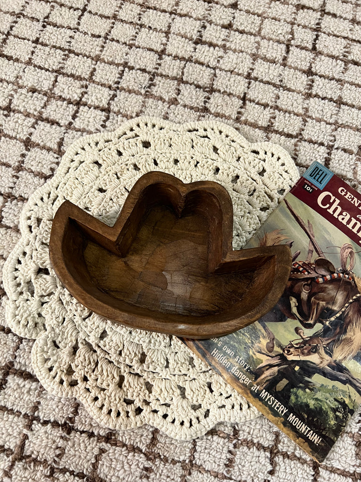 Cowboy Hat Dough Bowl