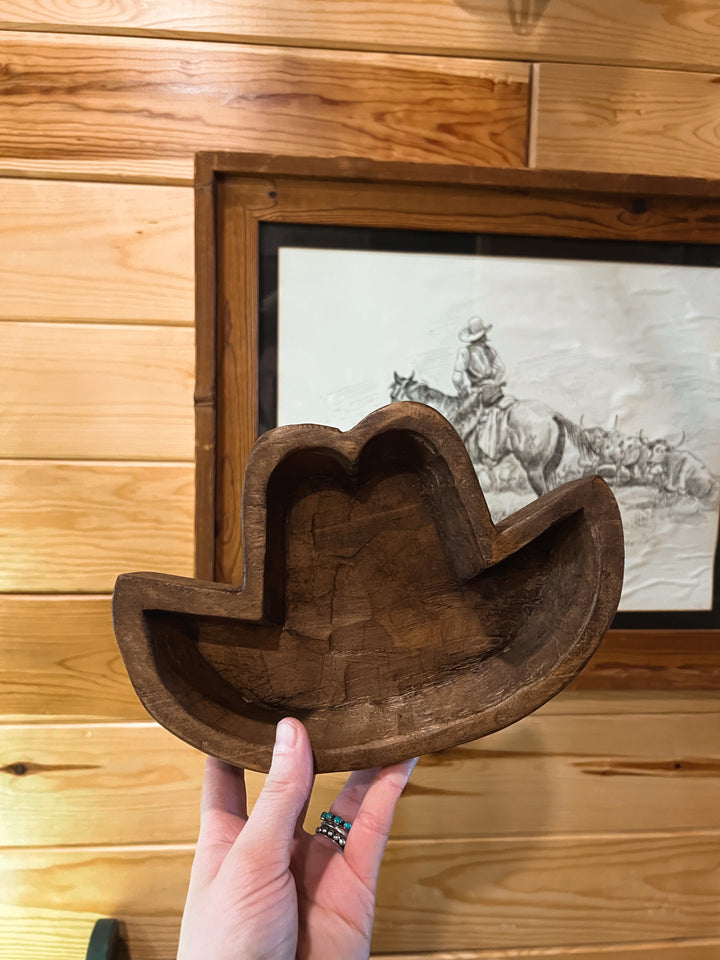 Cowboy Hat Dough Bowl