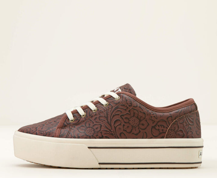 Ariat: Floral Emboss Tennis-Brown