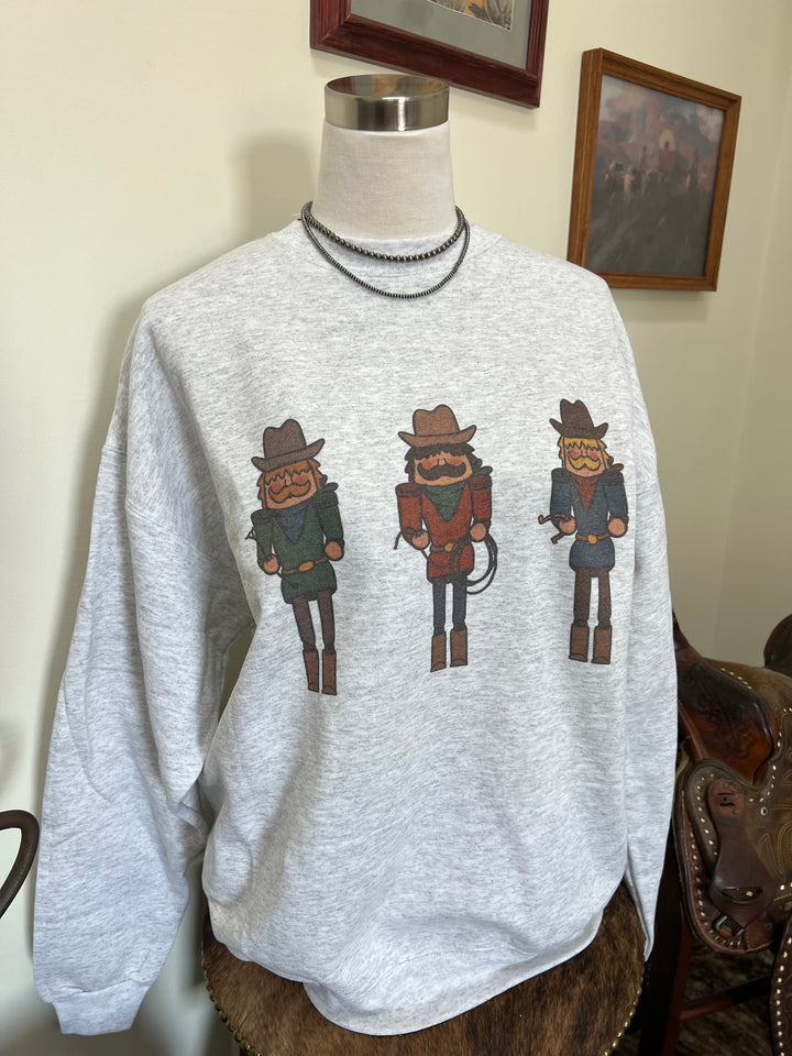 Cowboy Nutcrackers Crewneck