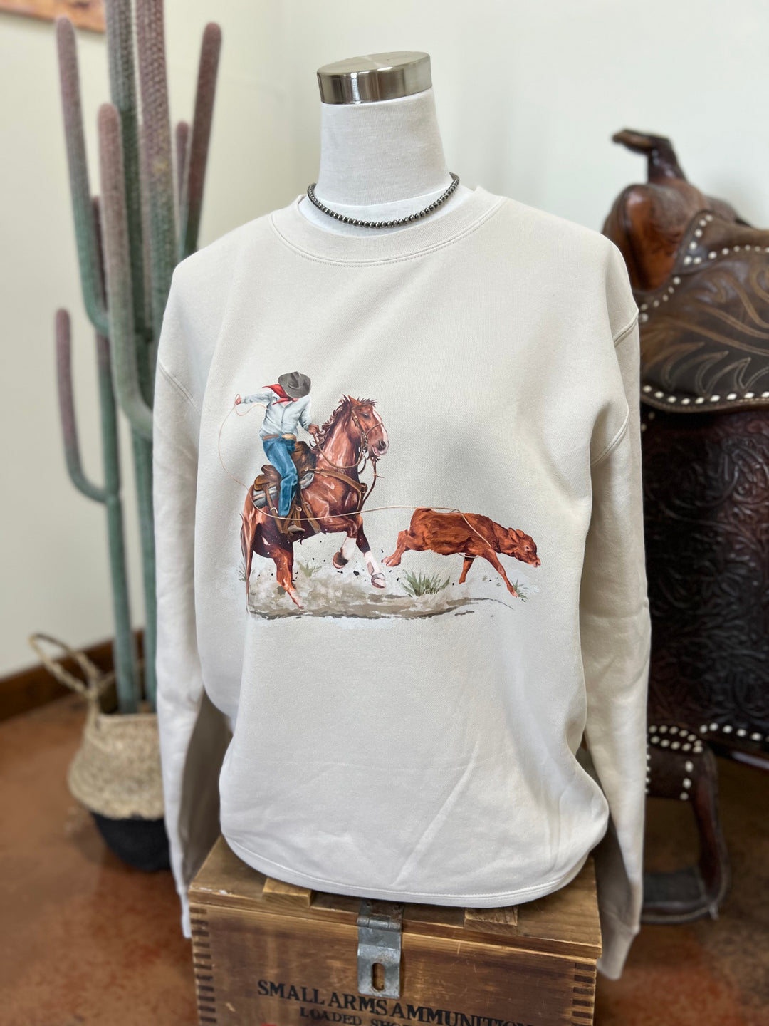 Roper Crewneck-Ivory