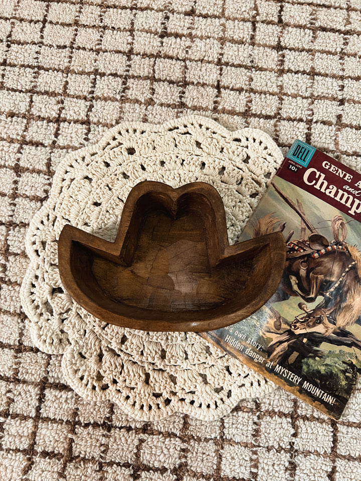 Cowboy Hat Dough Bowl