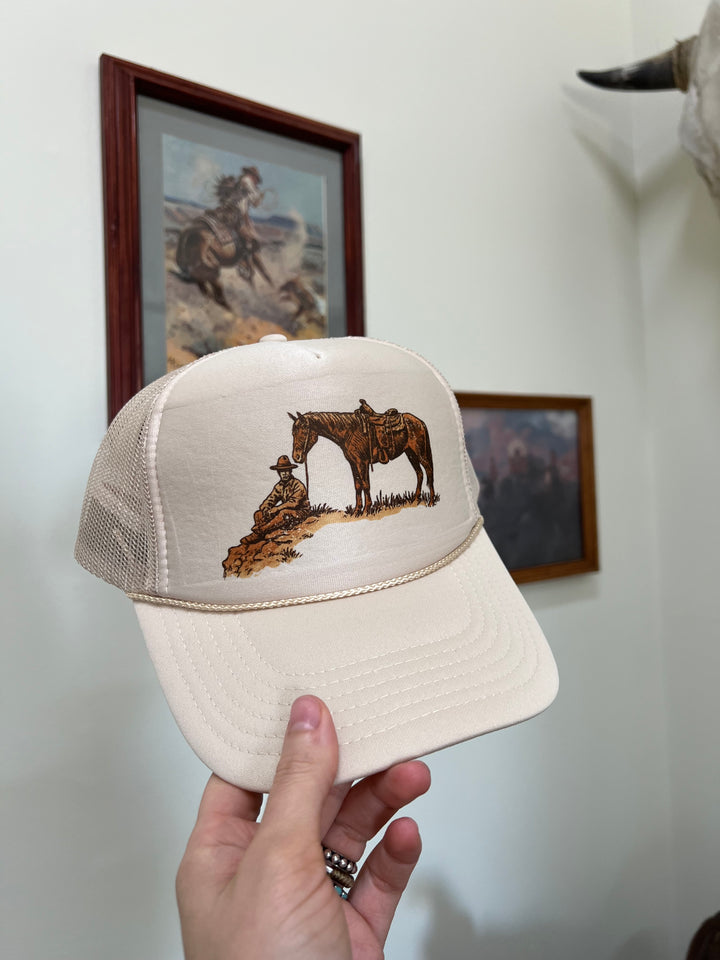 Lonesome Cowboy Trucker Hat