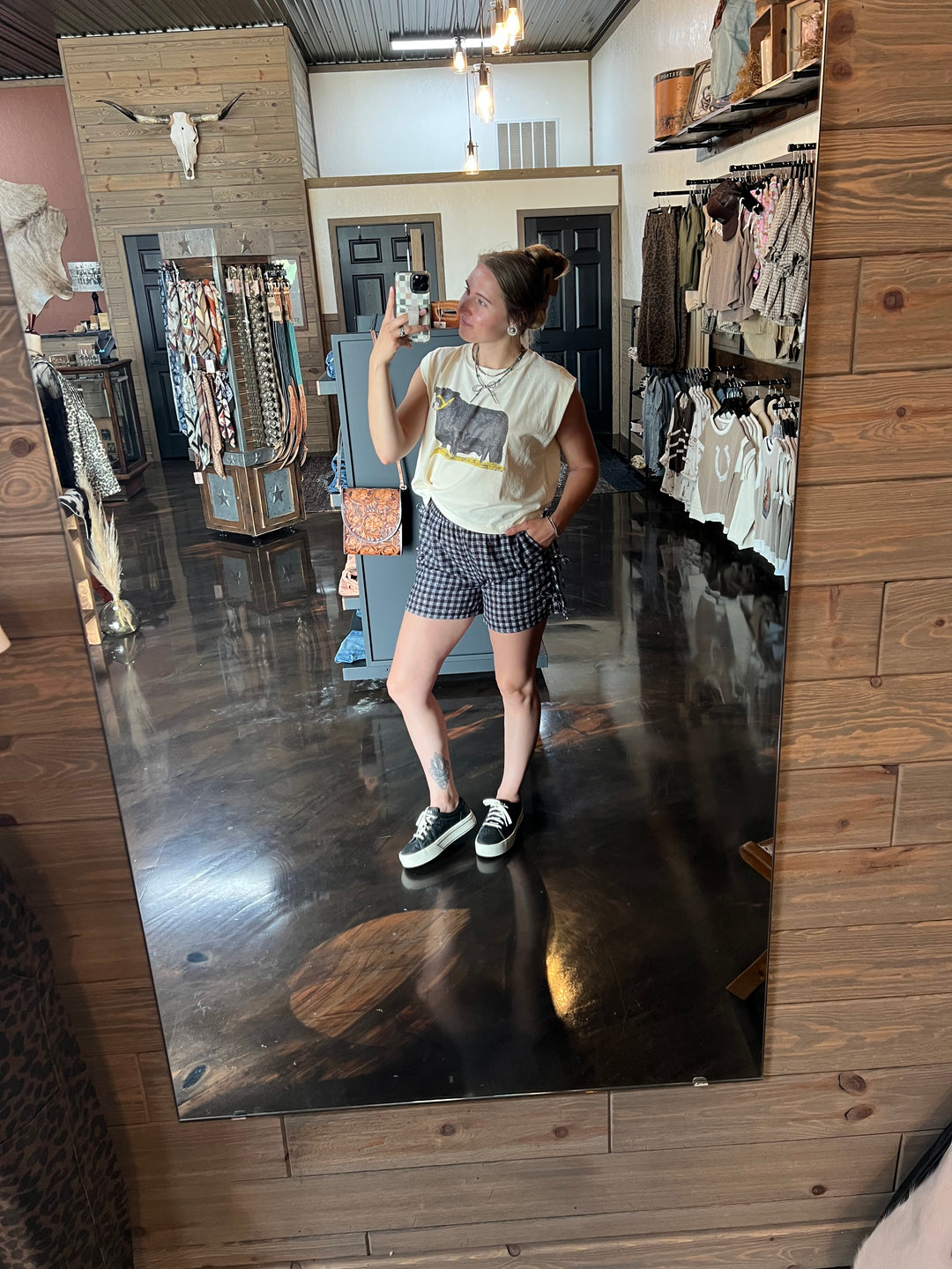 Gingham Gallop Shorts
