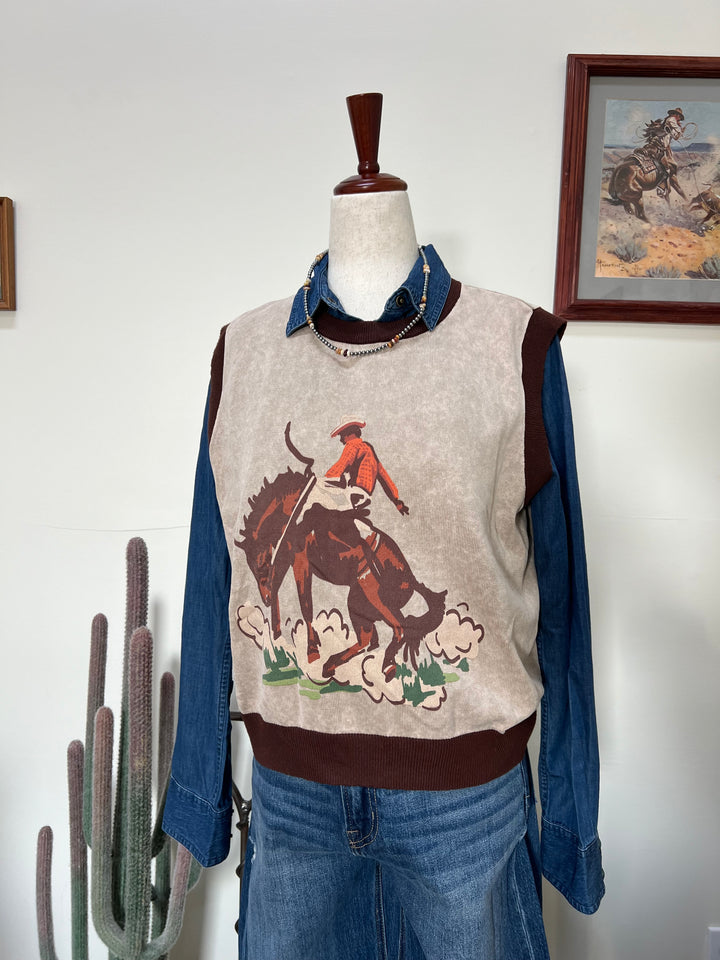 Buck Yeah Sweater Vest