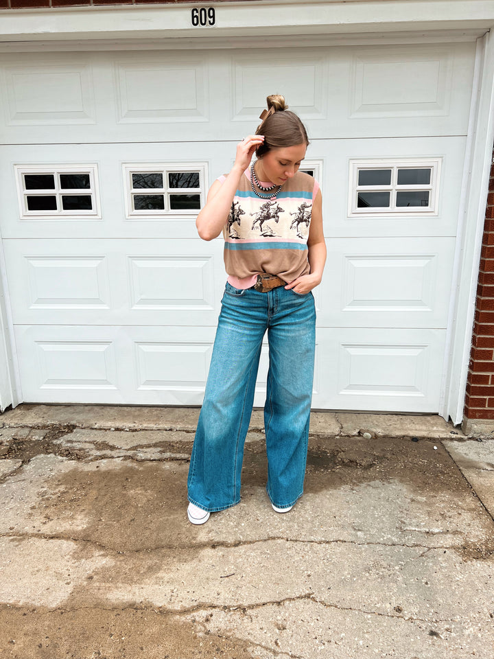 Ariat: Jazmine Wide Leg Jeans