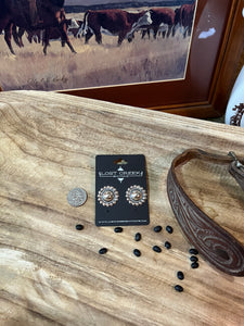 The Denton Concho Earrings{3 Sizes}