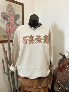 Cowboy Gingerbread Gang Crewneck