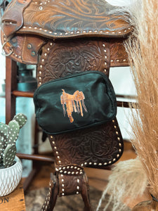 Saddle Bum Bag-Black