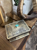 Small Stamped Jewelry Box