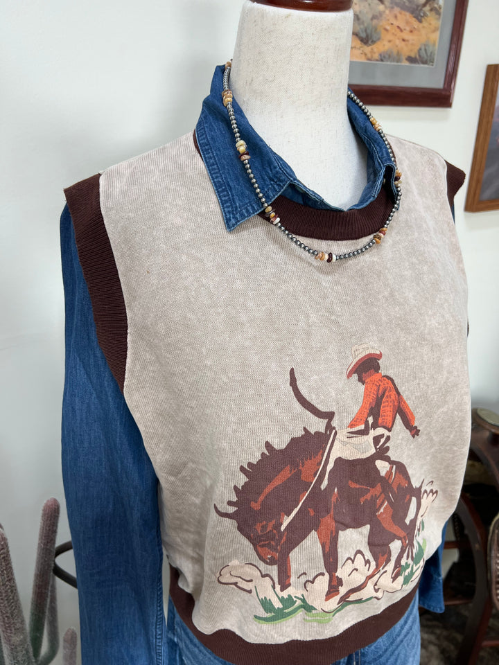 Buck Yeah Sweater Vest