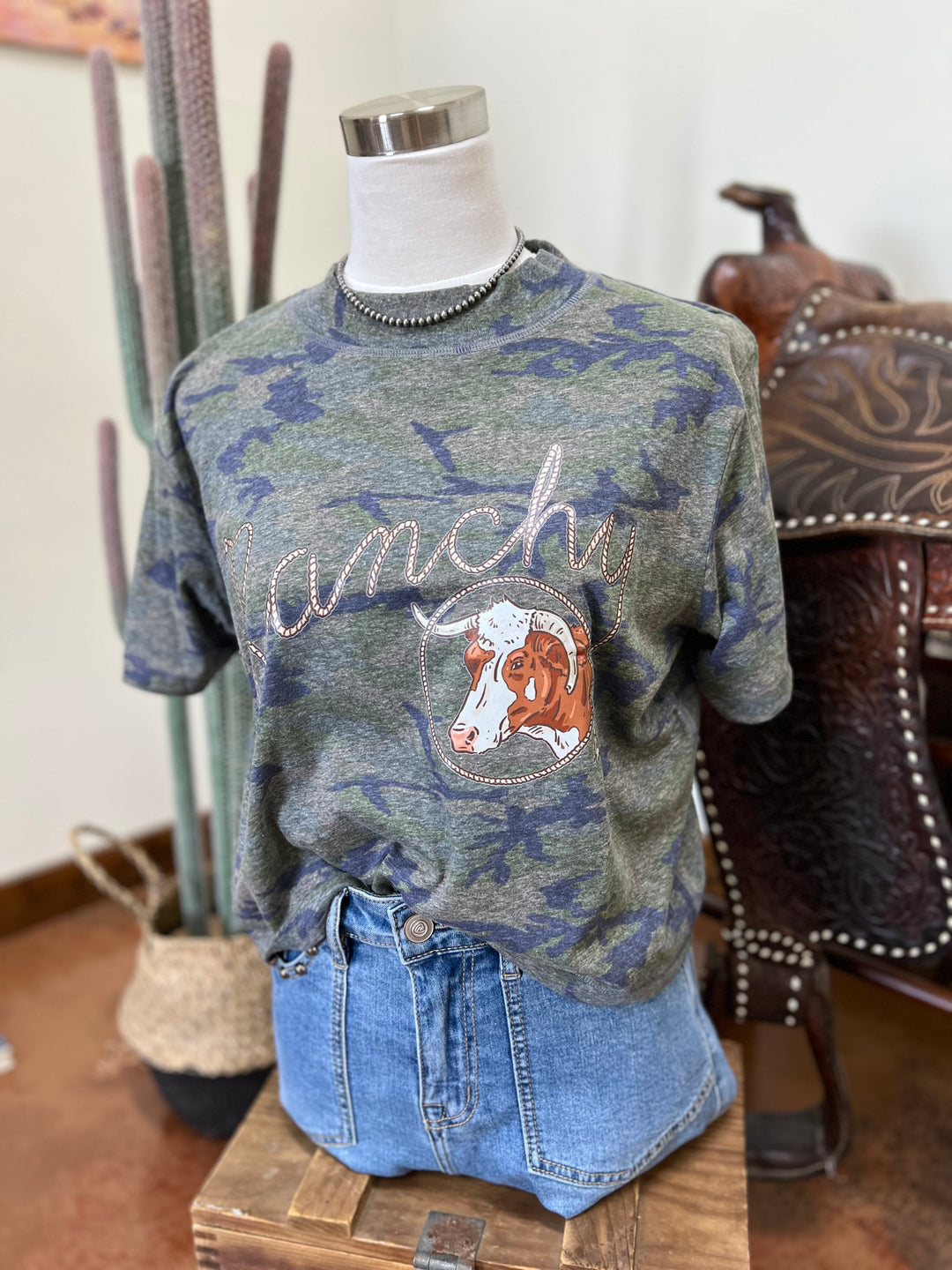 Ranchy Slightly Crop Tee