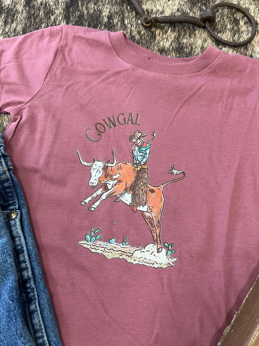 Cowgal Toddler Tee