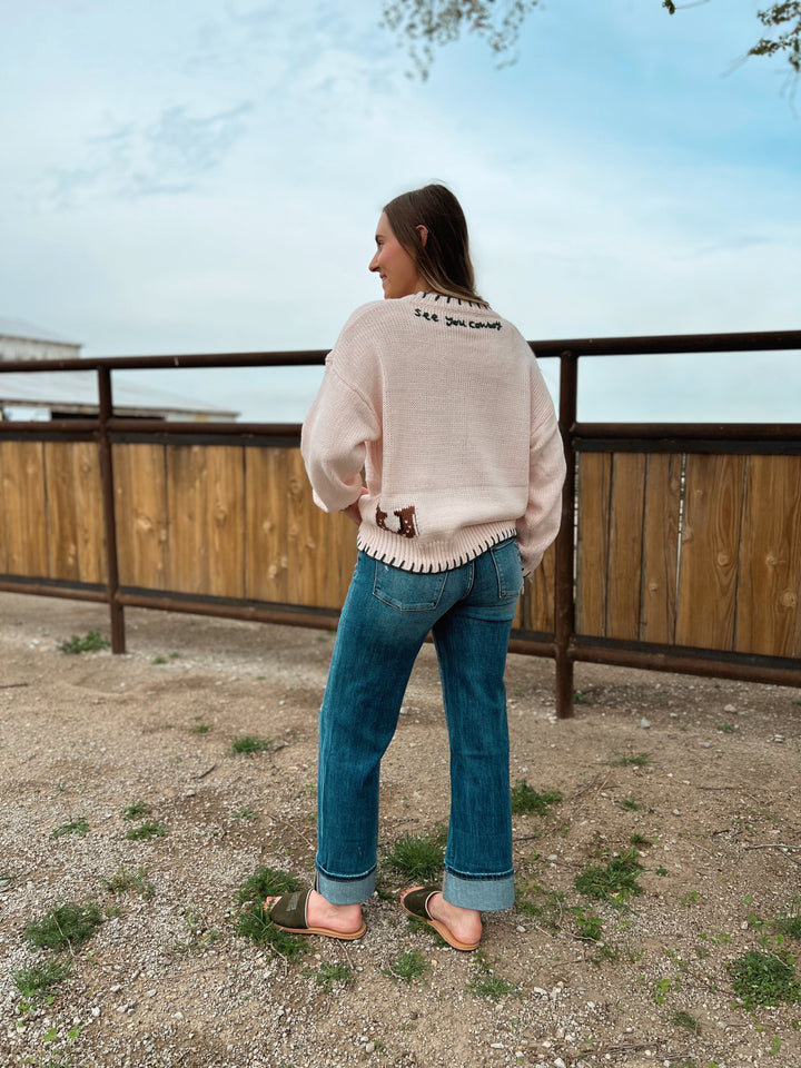 Pink Pony Club Sweater