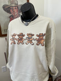 Cowboy Gingerbread Gang Crewneck