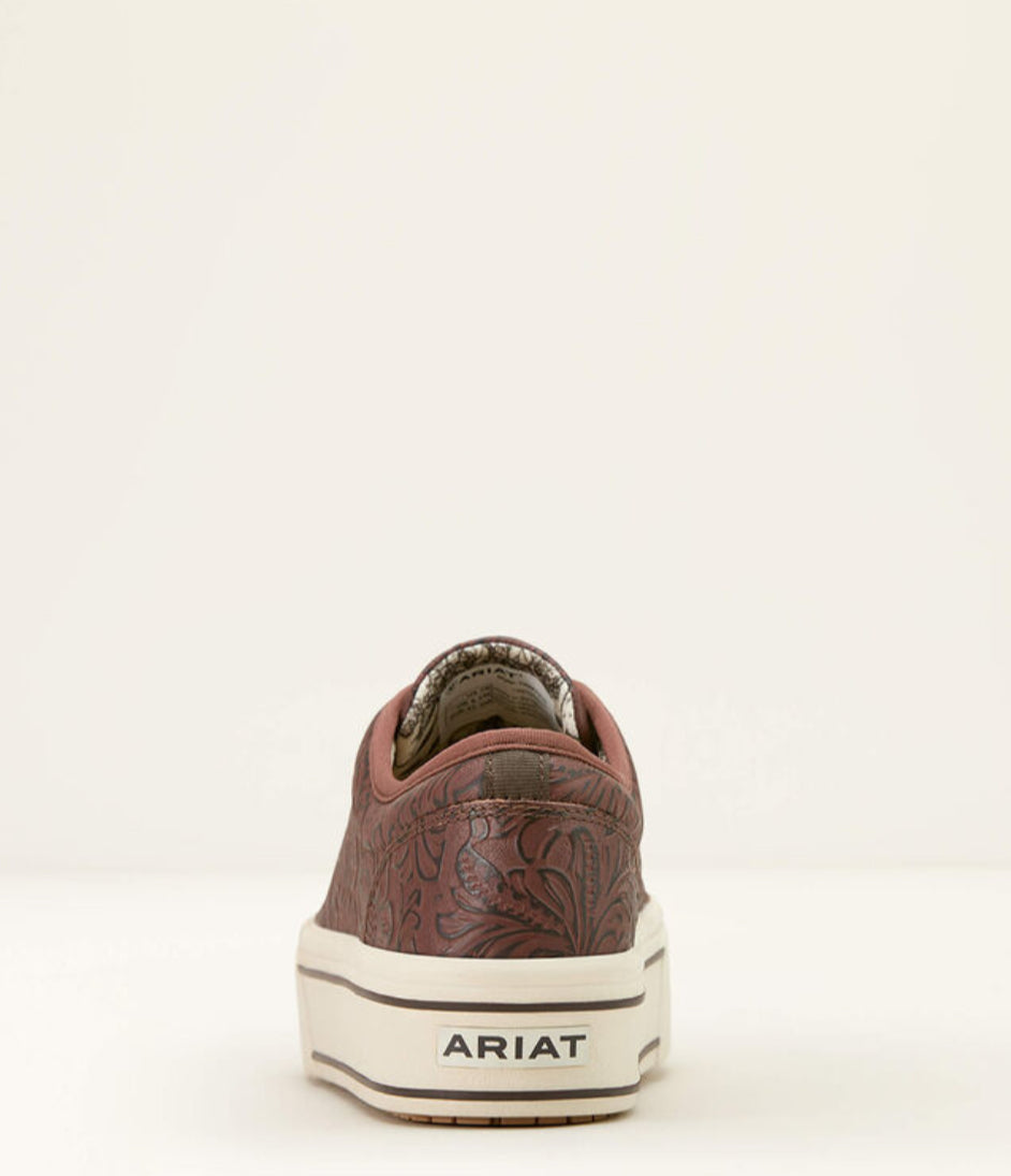 Ariat: Floral Emboss Tennis-Brown