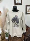 Jack-O-Bronc Crewneck-Sand