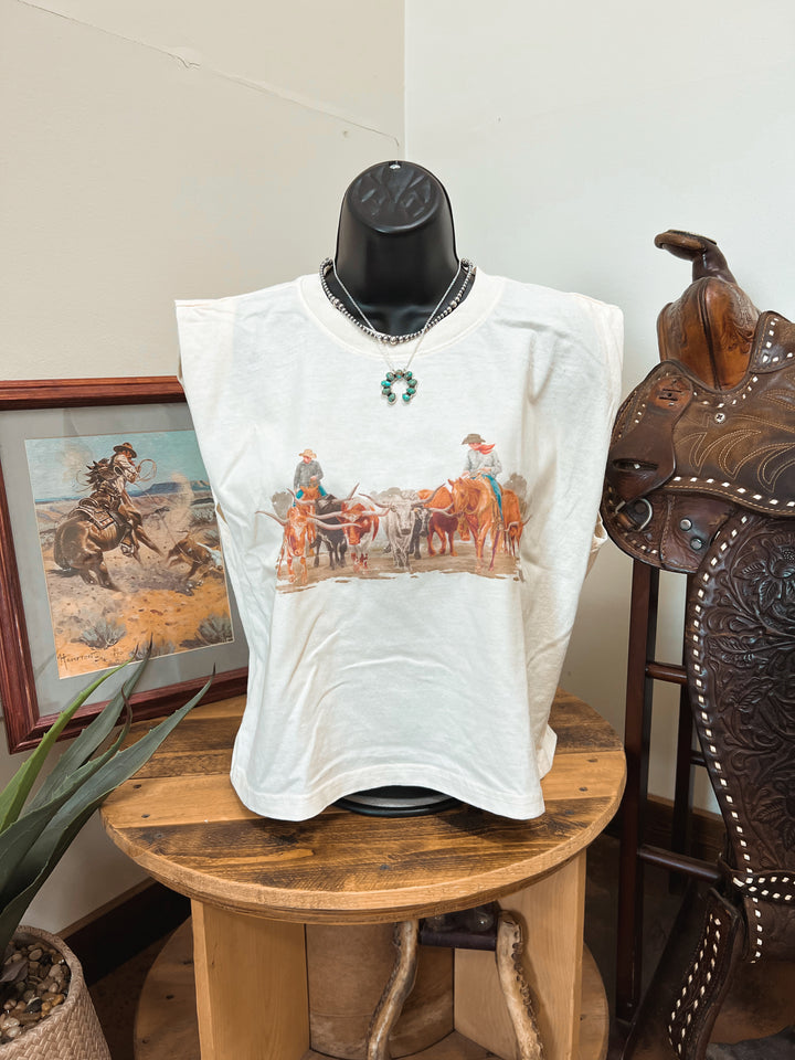 Cows Come Home Muscle Tank