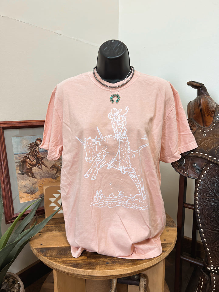 Rowdy Cowgal Outline T-Shirt