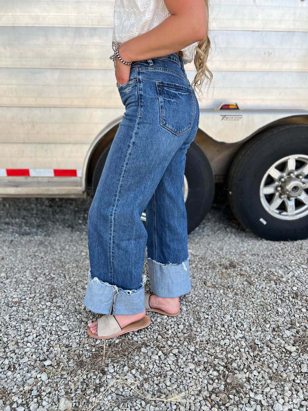 The Buckley Wide Leg Jeans