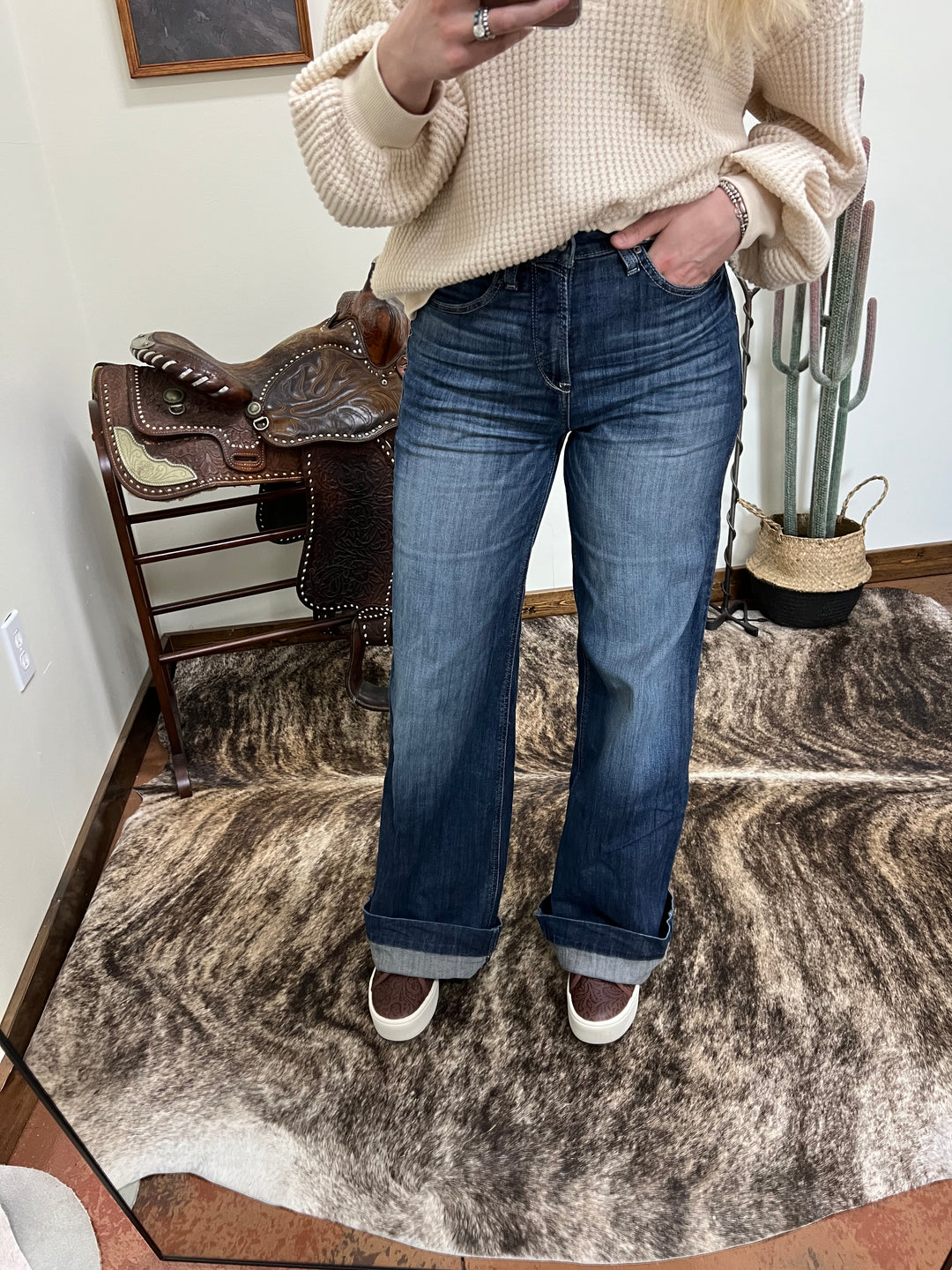 Ariat: Rosalie Wide Leg Jeans