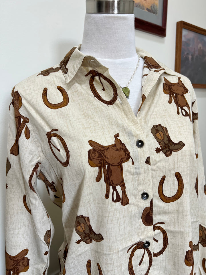 Ariat: Cowboy Tack Button-Up